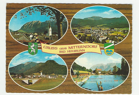 AK Gruss aus Mitterndorf. Bad Heilbrunn.