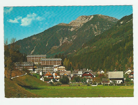 AK Bad Mitterndorf. Salzafeld mit Liechtensteinsiedlung und Lawinenstein.