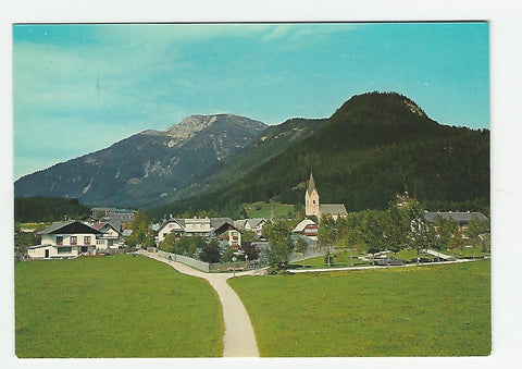 AK Bad Mitterndorf mit Lawinenstein.