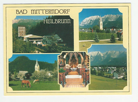 AK Bad Mitterndorf. Heilbrunn.