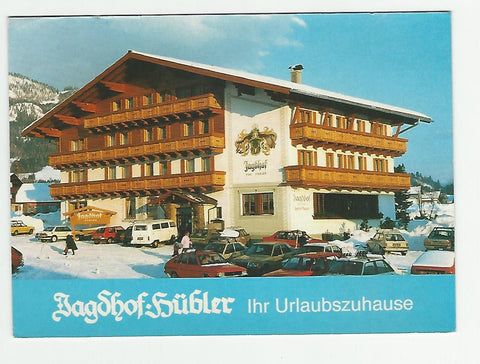 AK Bad Mitterndorf. Hotel Restaurant Jagdhof Hübler.