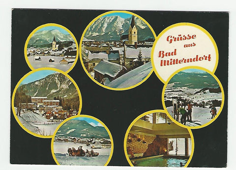 AK Grüsse aus Bad Mitterndorf.