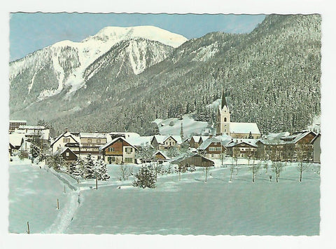 AK Bad Mitterndorf mit Lawinenstein.