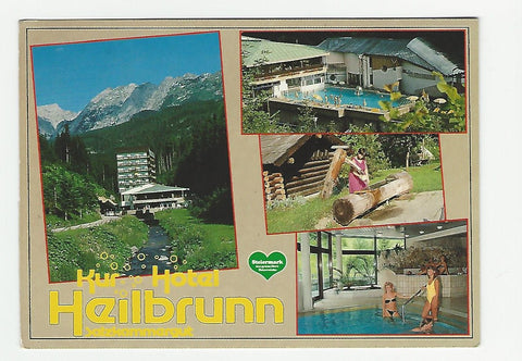 AK Bad Mitterndorf. Kurhotel Heilbrunn. (1988)
