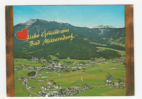 AK Herzliche Grüsse aus Bad Mitterndorf.