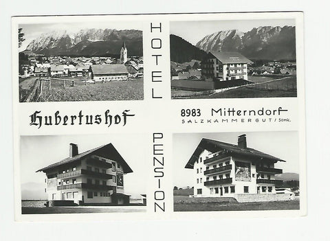 AK Mitterndorf. Hotel Pension Hubertushof.