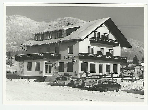 AK Mitterndorf. Gasthof Pension Karl Hübler.