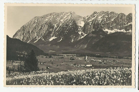 AK Mitterndorf mit Grimming. (1936)