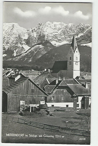 AK Mitterndorf mit Grimming.