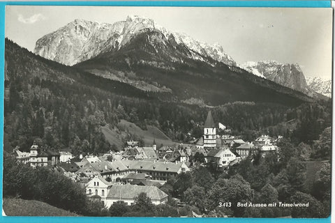 AK Bad Aussee mit Trisselwand.