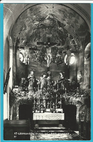 AK Bad Aussee. St. Leonhardkirche.
