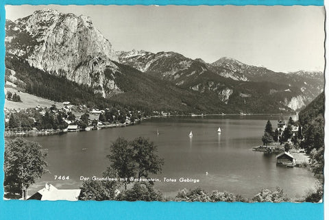 AK Der Grundlsee mit Backenstein.