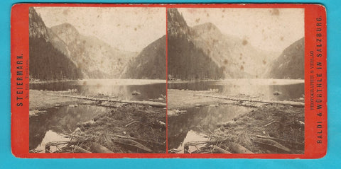 Stereo Foto Toplitzsee.