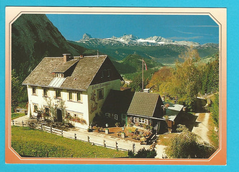 AK Tauplitz-Wörschachwald 87. Alpengasthof Dachsteinblick. Sonya Lindner.