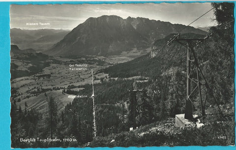 AK Berglift Tauplitzalm. (1959)