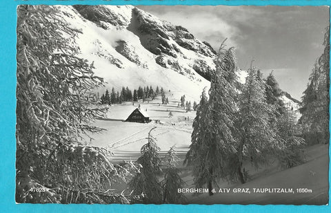 AK Bergheim d. ATV Graz, Tauplitzalm. (1963)