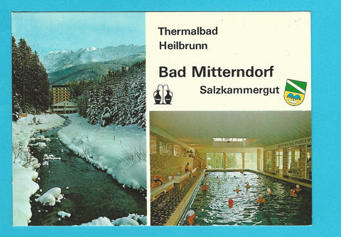 AK Bad Mitterndorf. Thermalbad Heilbrunn.