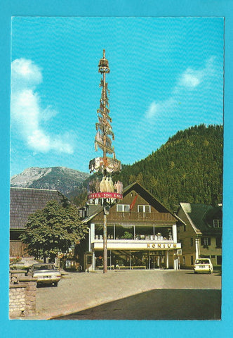 AK Mitterndorf. Lebensbaum mit Blick gegen Lawinenstein. (Konsum)