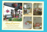 Werbe-Karte Altaussee. Haus Grieshofer. Vroni & Werner Grieshofer. Lichtersberg 60. bzw. Haus Egglmaier. Fischerndorf 104.