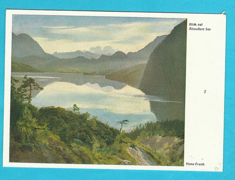 AK Blick auf Altausseer See.