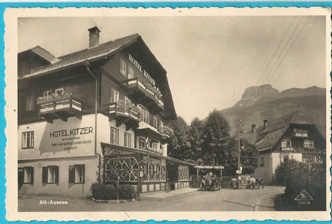 AK Alt-Aussee. Hotel Kitzer.