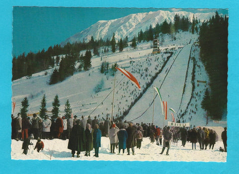 AK Riesenflugschanze Kulm mit Grimming.
