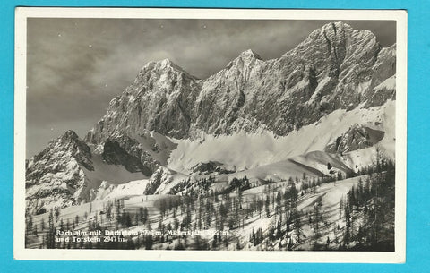 AK Bachlalm mit Dachstein.