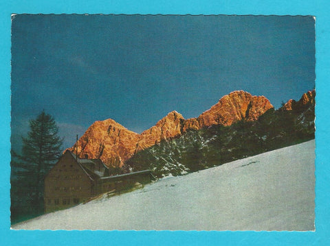 AK Dachstein-Südwände mit Austriahütte.