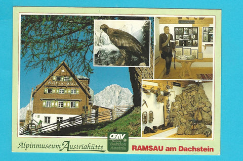 AK Austriahütte. Alpinmuseum.