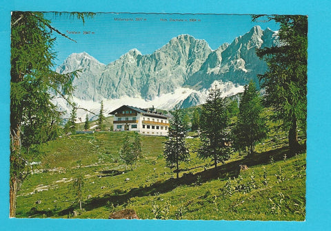 AK Gletscherbahn Ramsau am Dachstein Türlwandhütte.