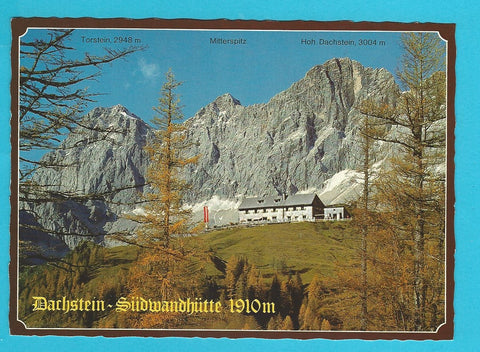 AK Dachsteinsüdwandhütte.