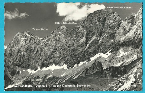 AK Südwandhütte. (1960)