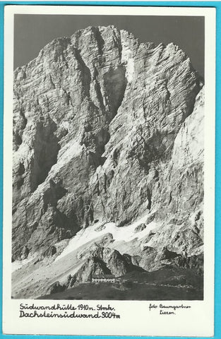 AK Südwandhütte. Dachsteinsüdwand.