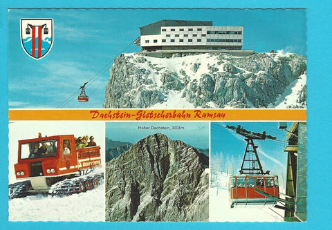 AK Dachstein-Gletscherbahn. Gletscher Restaurant Hunerkogel.