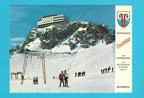 AK Skiparadies Dachstein am Hunerkogel mit Gletscherstation.
