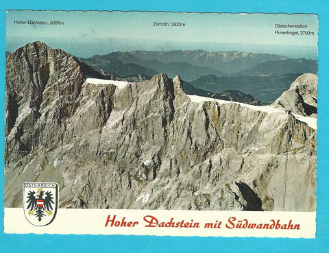 AK Hoher Dachstein mit Südwandbahn.