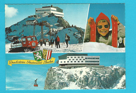 AK Dachstein-Südwandbahn. Gletscher-Restaurant Hunerkogel.