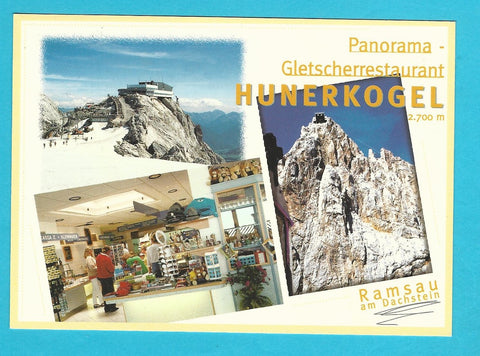 AK Panorama - Gletscherrestaurant Hunerkogel.