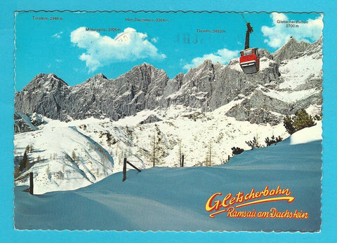 AK Gletscherbahn. Ramsau am Dachstein.