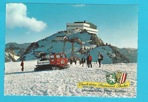 AK Dachstein-Südwandbahn. Gletscher-Restaurant Hunerkogel.