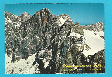 AK Dachsteinsüdwandbahn. Gletscherbahn Ramsau.