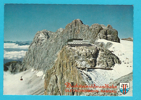 AK Dachsteinsüdwandbahn. Gletscherbahn Ramsau.
