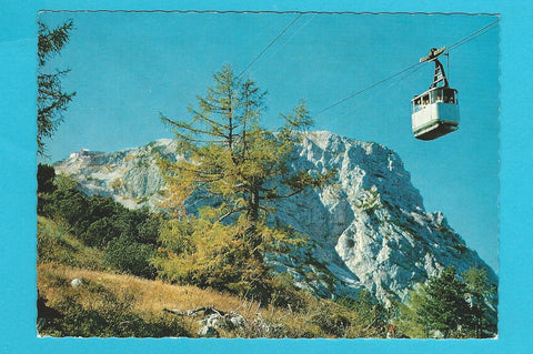 AK Dachsteinseilbahn mit Krippenstein.