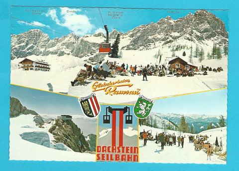 AK Gletscherbahn Ramsau. Dachstein Seilbahn.