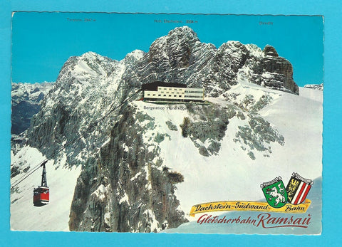 AK Dachsteinsüdwandbahn. Gletscherbahn Ramsau.