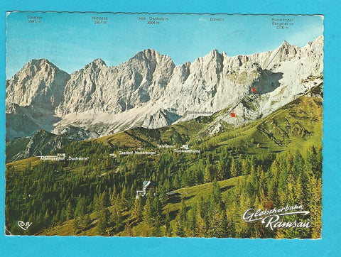 AK Gletscherbahn Ramsau.