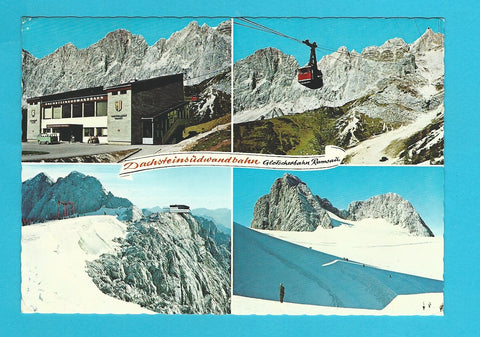 AK Dachsteinsüdwandbahn. Gletscherbahn Ramsau.