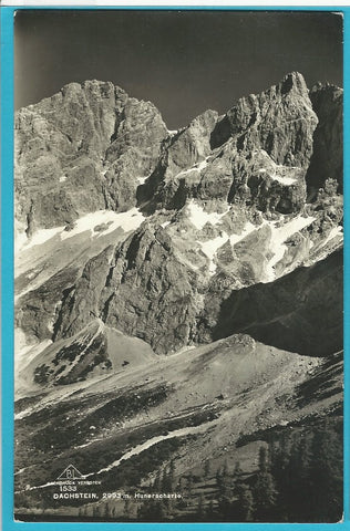 AK Dachstein. Hunerscharte. (1935)
