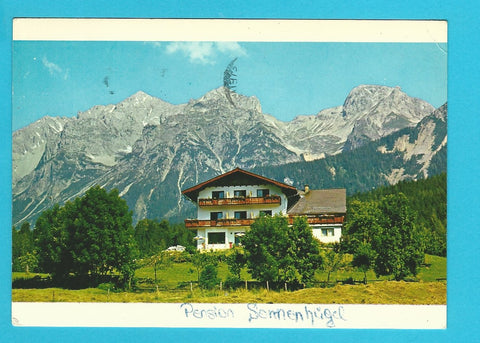 AK Ramsau. Pension Sonnenhügel. Inhaber: L. u. M. Moosbrugger.