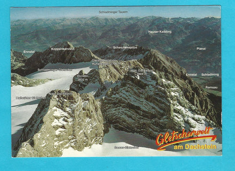 AK Gletscherwelt am Dachstein.